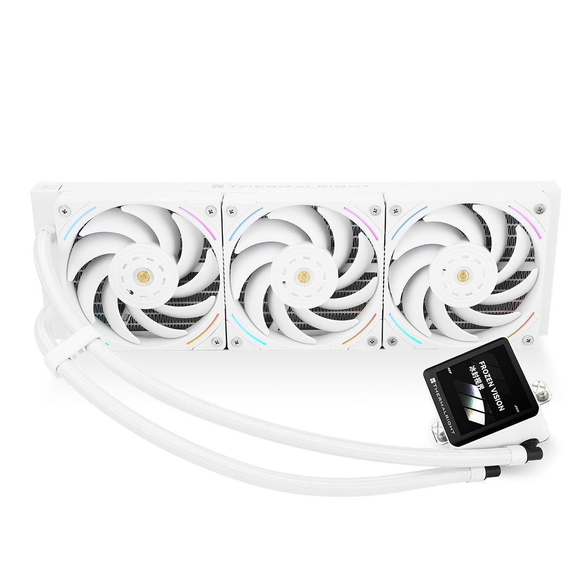 Thermalright Frozen Vision LCD 360mm CPU Liquid Cooler - White