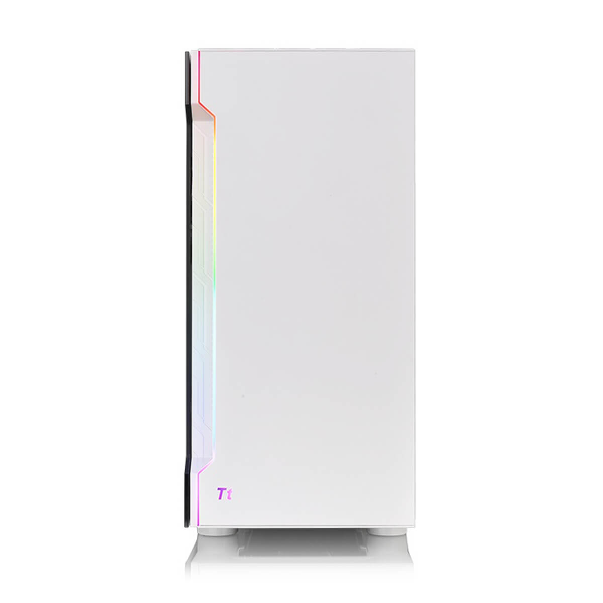 Thermaltake H200 RGB Tempered Glass Mid Tower Case - White