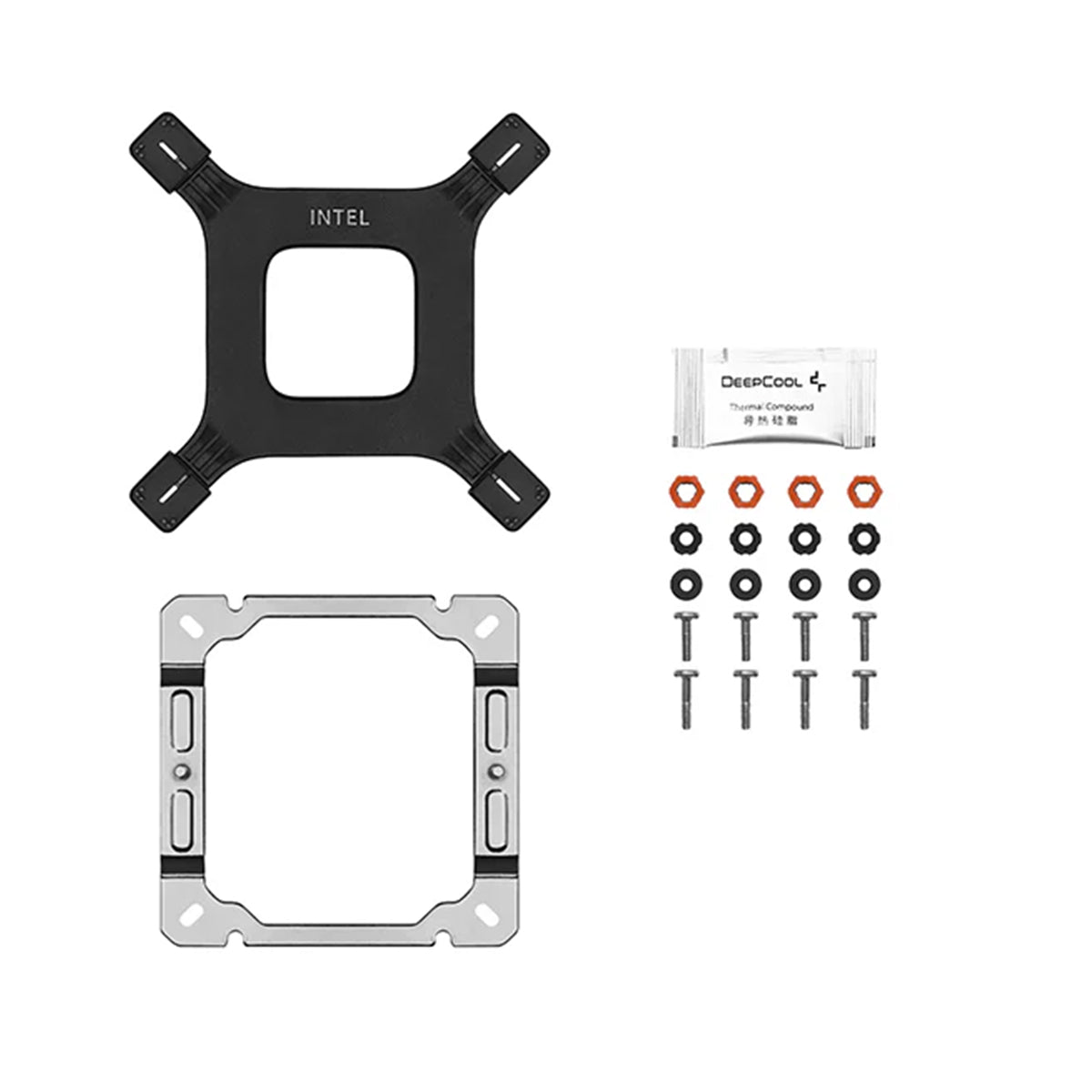 Deepcool AG400 ARGB CPU Cooler - White