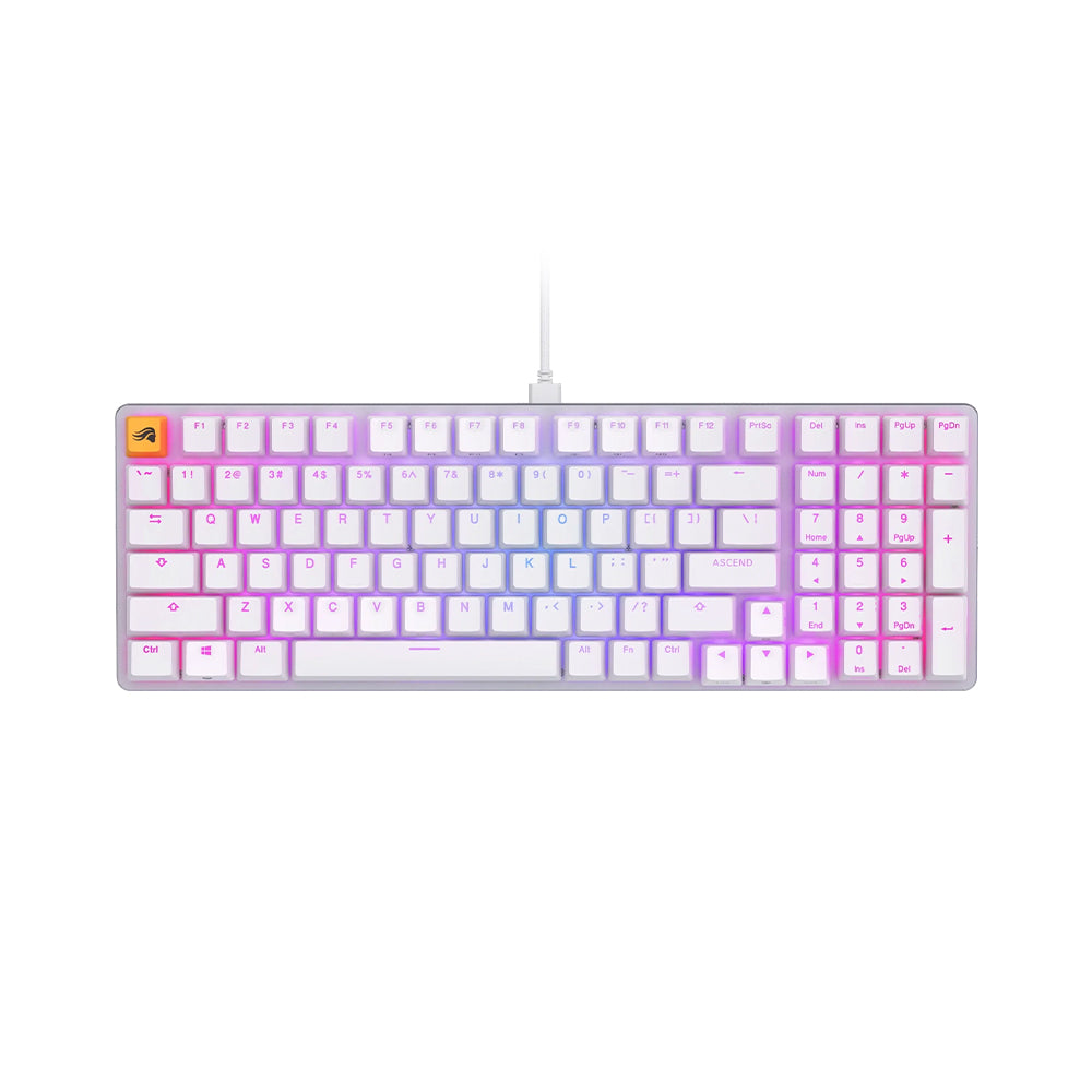 Glorious GMMK 2 Full Size Pre-Built Keyboard - White