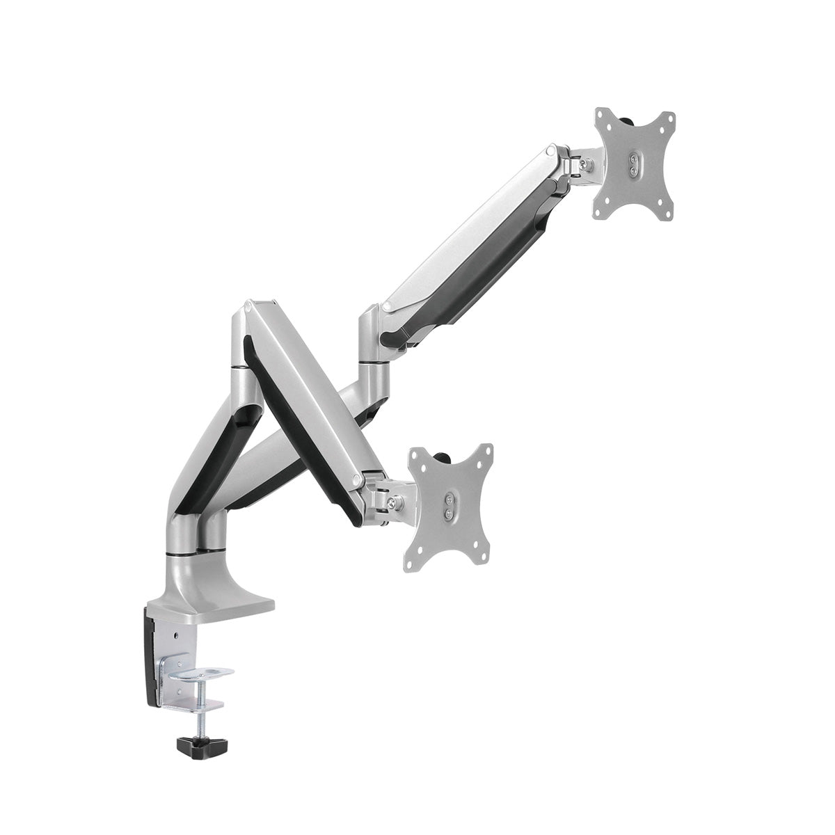 Brateck DTM10-C024 Aluminum Interactive Counterbalance Dual Monitor Arm 13"-32"