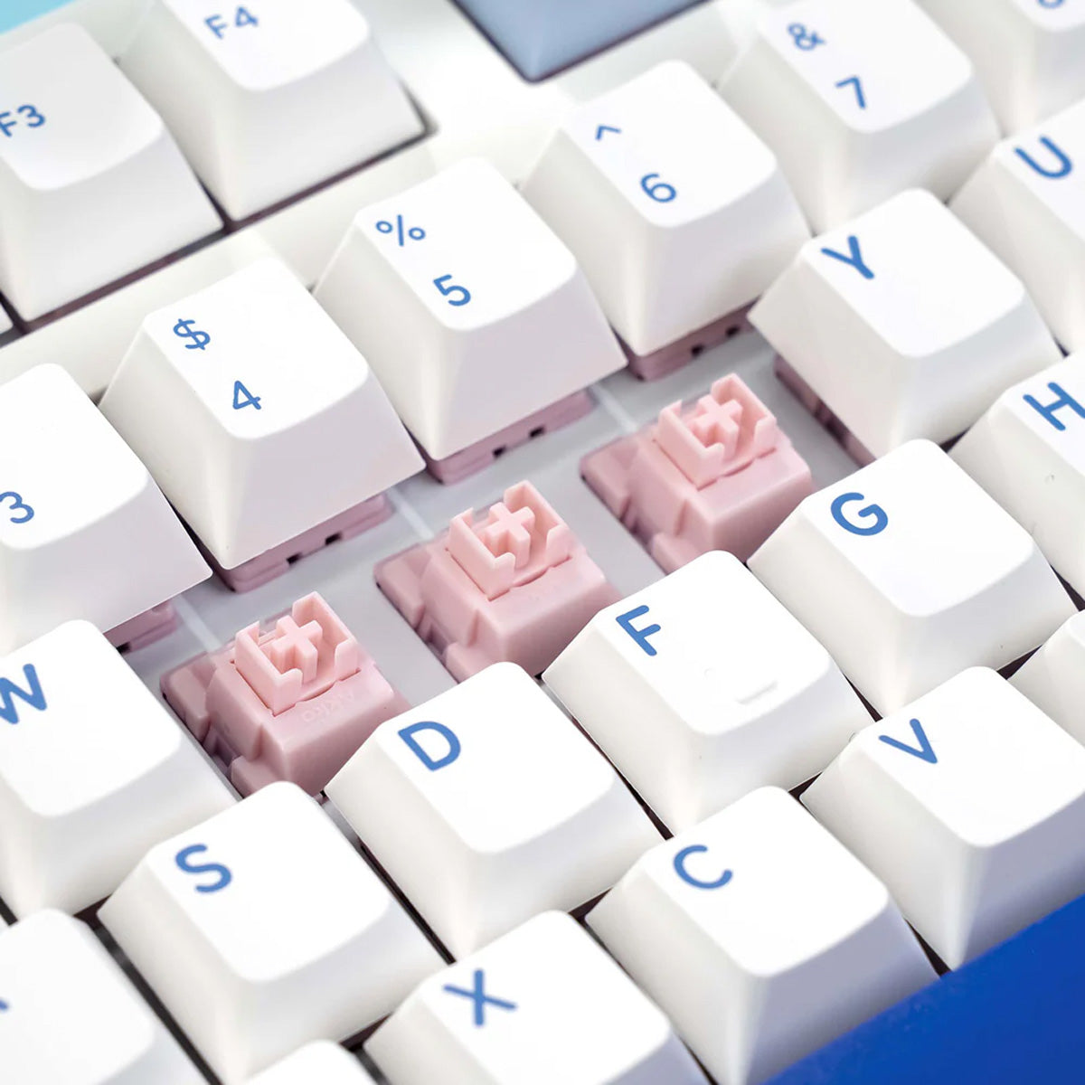 Akko 3108RF V3 Glacier Full Size Wireless Mechanical Keyboard - Frost Pink Switch