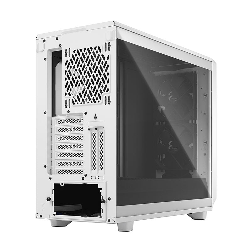 Fractal Design Meshify 2 Mid Tower Case - White TG Clear Tint