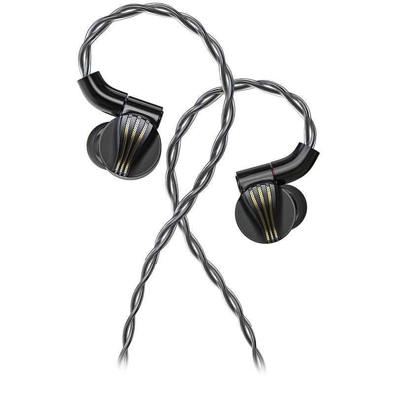 FiiO FD7 Pure Beryllium Diaphragm 12mm Large Dynamic Driver Premium In-Ear Earphones Black