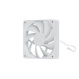 Hyte FA12 120mm PWM Fan 4 Pack - Snow White