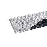 Wooting Dye-Sub PBT Magnetic Wave 61 Keys Keycap Set ANSI - Black and White