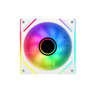 Sama YF1203I ARGB 120mm Infinity Mirror Fan OEM - White