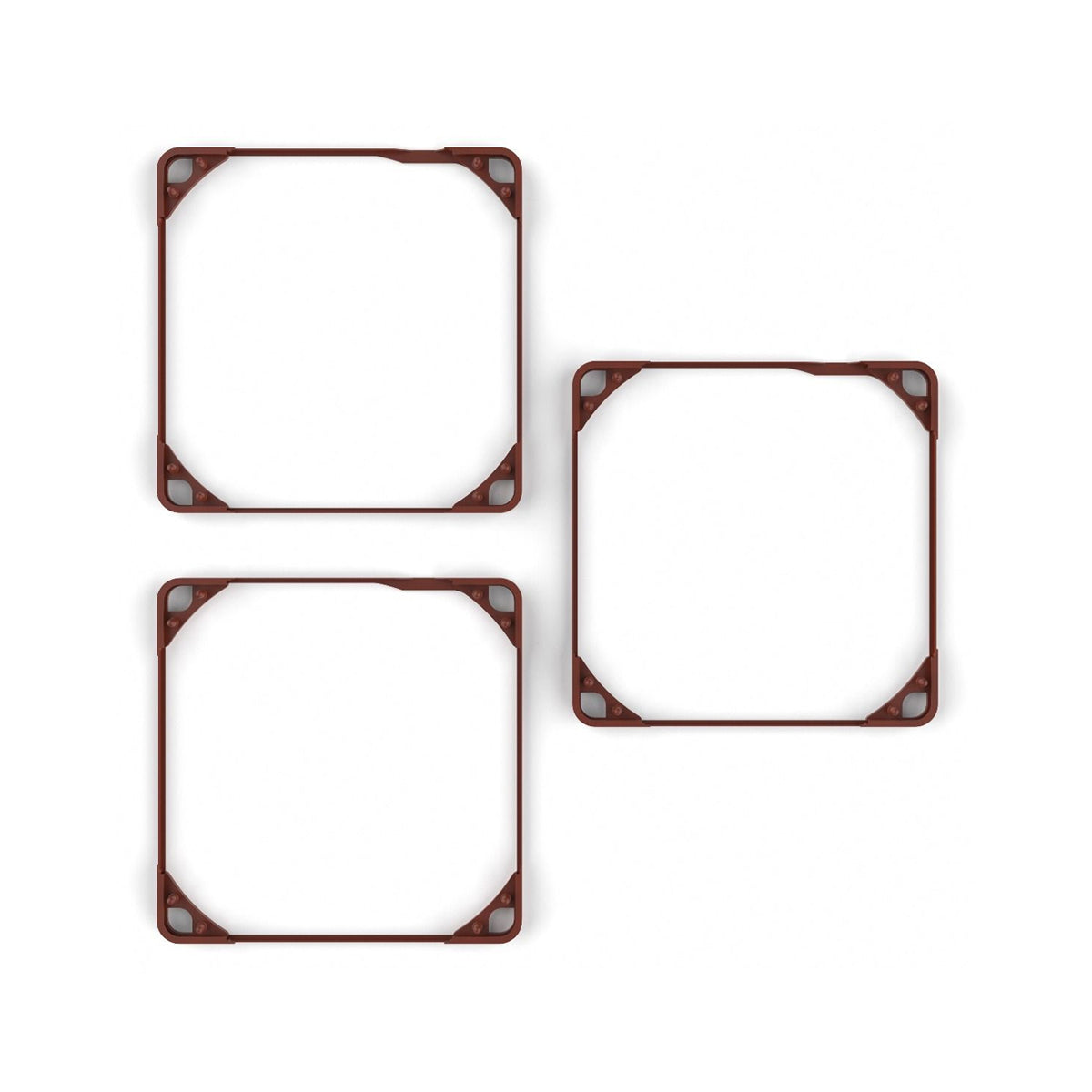 Noctua NA-SAVG2, Anti-Vibration Gasket for 140x25mm Fans (Set of 3, Brown)