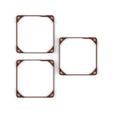 Noctua NA-SAVG2, Anti-Vibration Gasket for 140x25mm Fans (Set of 3, Brown)