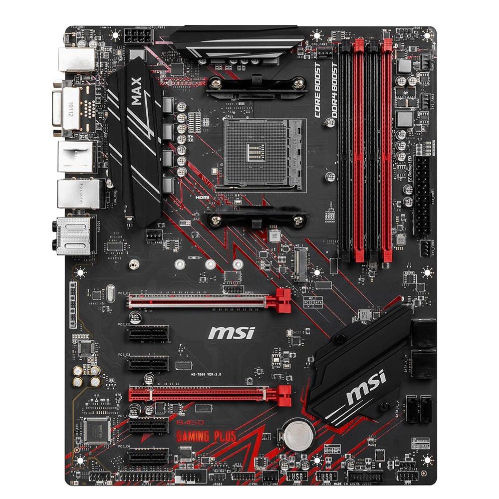 MSI B450 GAMING PLUS MAX Motherboard