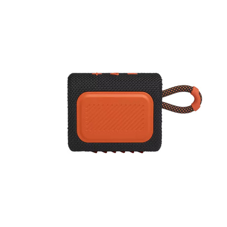 JBL GO 3 Portable IP67 Waterproof Bluetooth Speaker - Black Orange