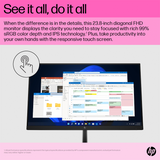 HP E24t G5 24" FHD IPS Touchscreen Monitor