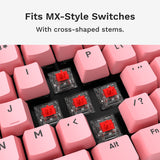 Glorious GPBT Basics Keycaps - Potion Pink