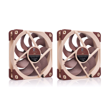 Noctua NF-A12x25 G2 PWM Sx2-PP 140mm 1500rpm Cooling Fan - Twin Pack