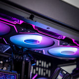 Abyssal AMP RTX 5080 Ryzen 9 9900X3D Gaming PC - Black