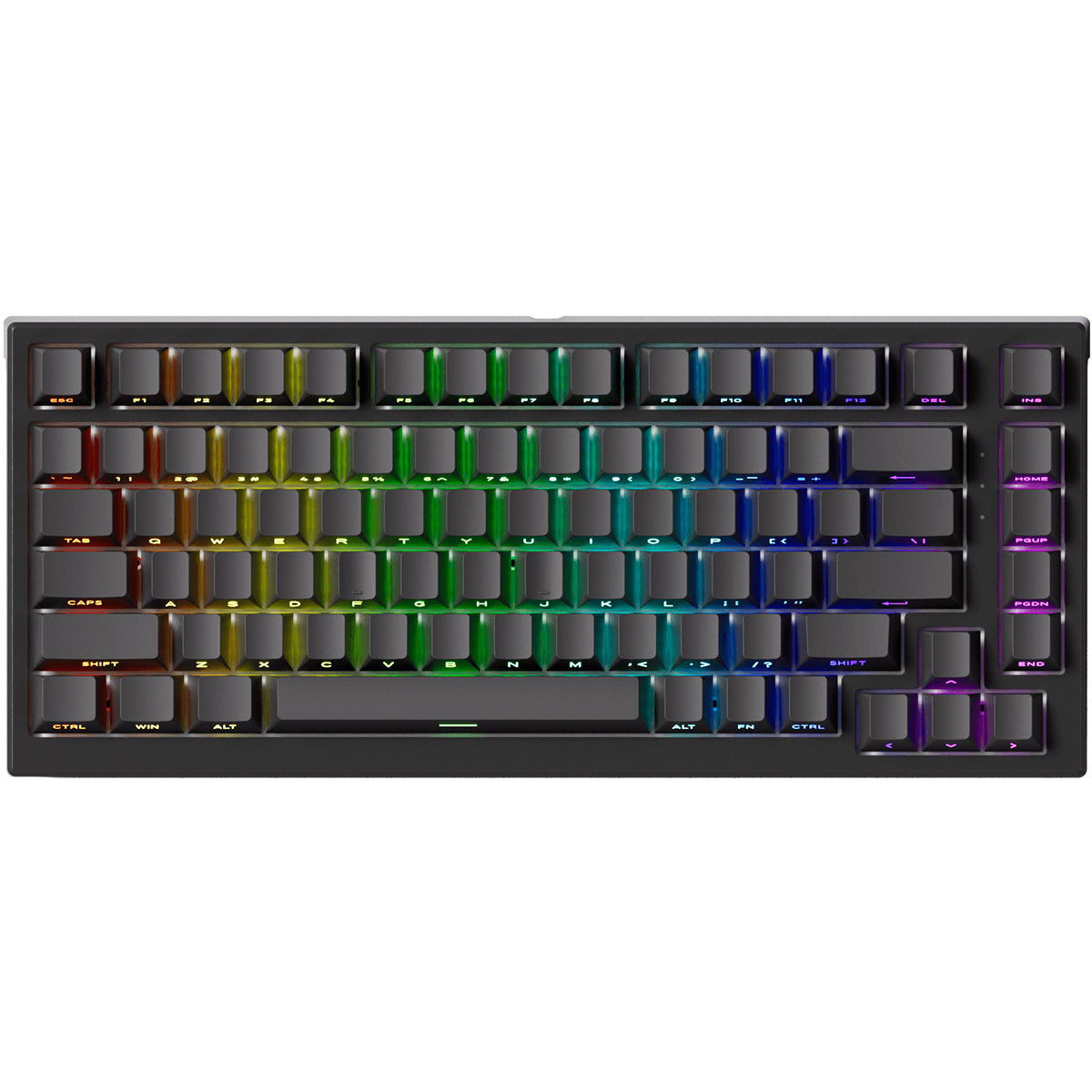 Akko Tac75 HE Black 75% RGB Wired Hall-Effect Keyboard - Glare