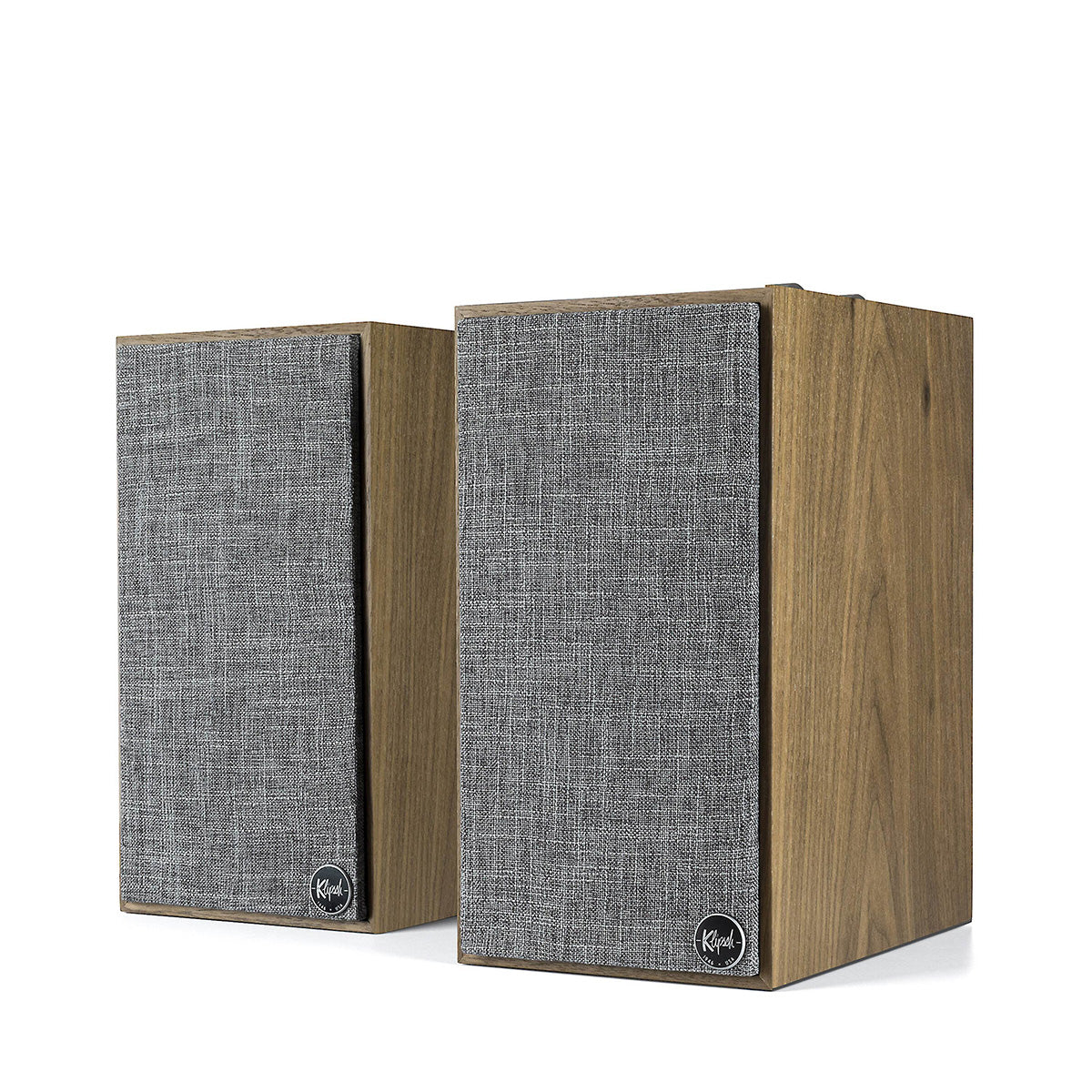 Klipsch The Fives Wired/Bluetooth Powered Speakers - Walnut