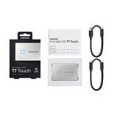 Samsung Portable SSD T7 Touch 1TB Silver