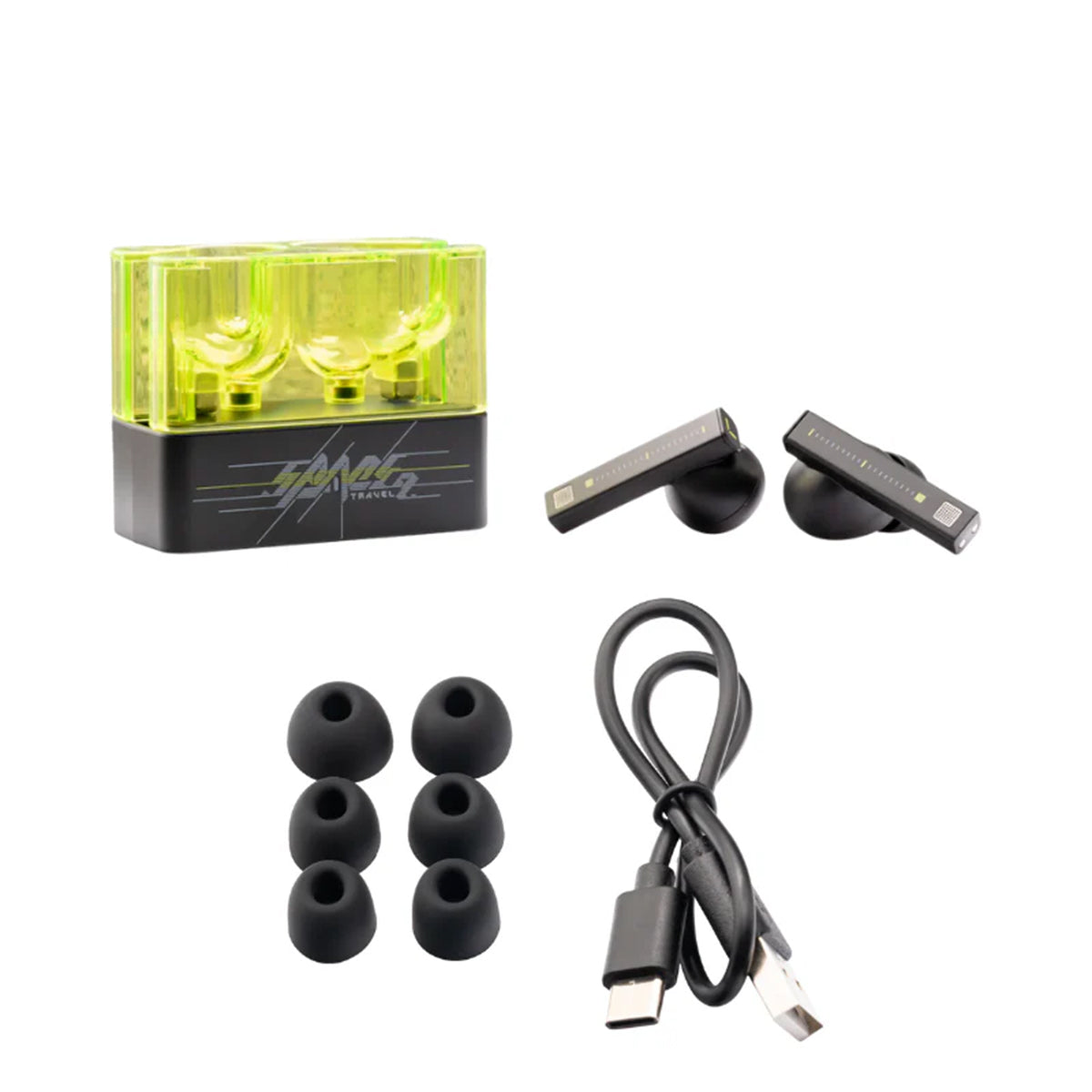 Moondrop Space Travel 2 True Wireless Bluetooth ANC Headphones - Black