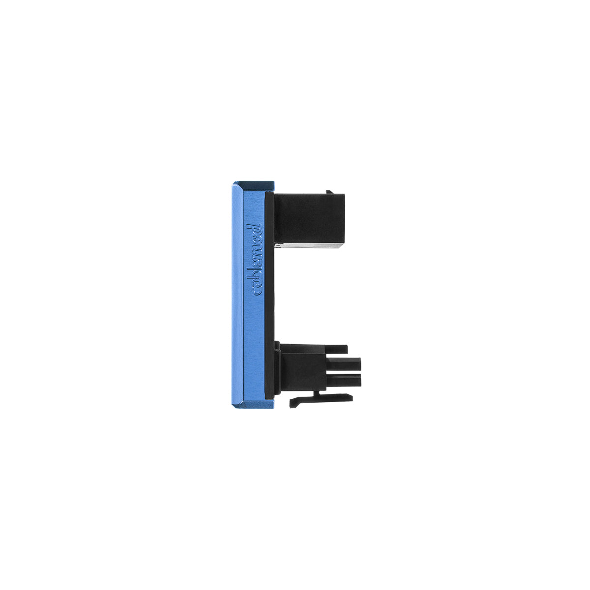 CableMod 12VHPWR 180 Degree Angled Adapter - Variant B - Blue