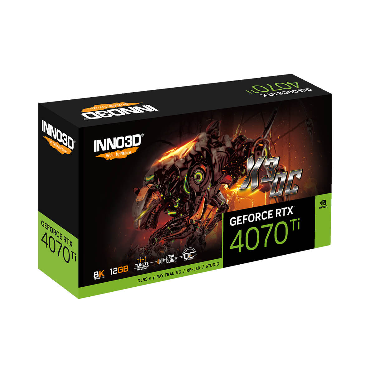 INNO3D GeForce RTX 4070 Ti X3 OC 12GB Graphics Card