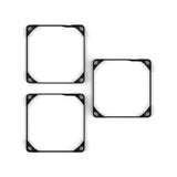 Noctua NA-SAVG2 chromax.Black, Anti-Vibration Gaskets for 140x25mm Fans (Set of 3, Black)