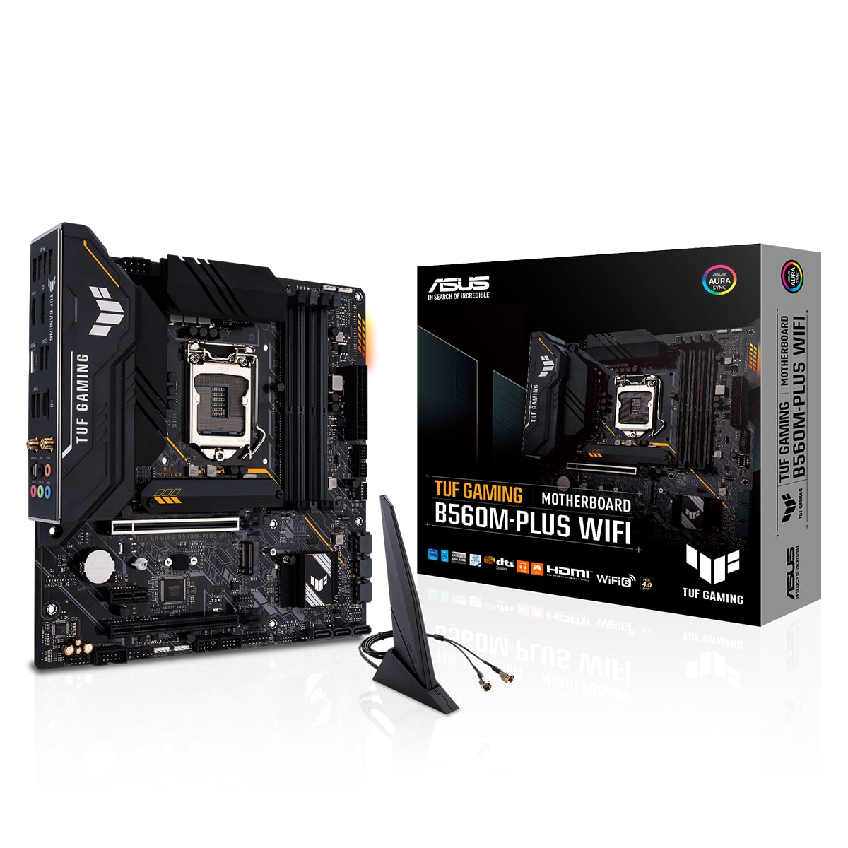 ASUS TUF GAMING B560M-PLUS WIFI mATX Motherboard