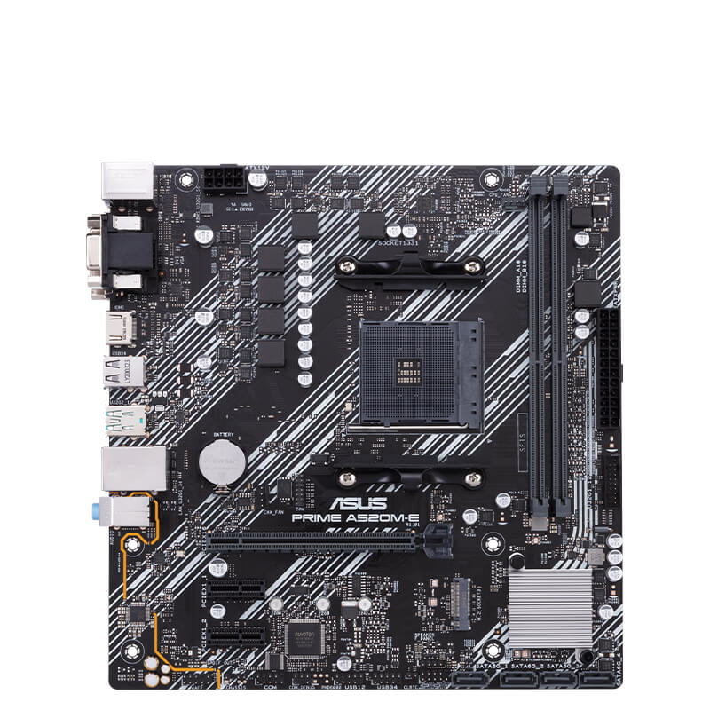 ASUS PRIME A520M-E mATX Motherboard