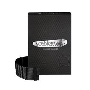 CableMod C-Series Pro ModMesh Sleeved 12VHPWR StealthSense Cable Kit for Corsair RM/RMi/RMx - Black