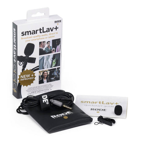 RODE smartLav+ Lavalier Condenser Microphone for Smartphones