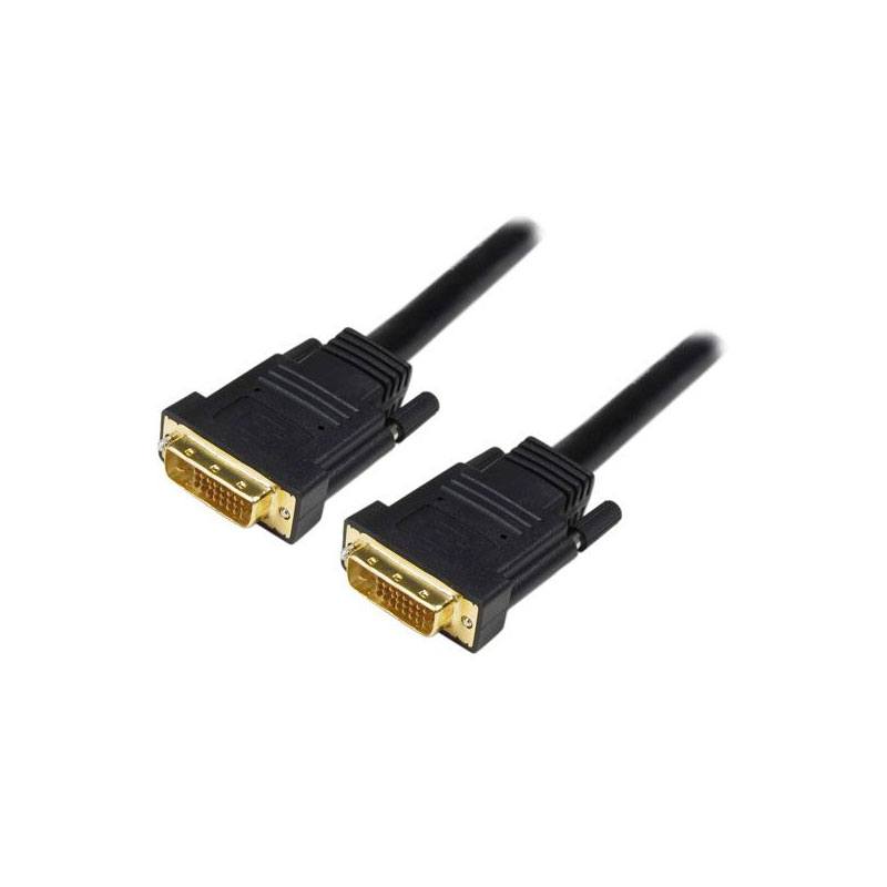 Dynamix DVI-D Male to DVI-D Male (24+1) Cable Dual Link - 2M