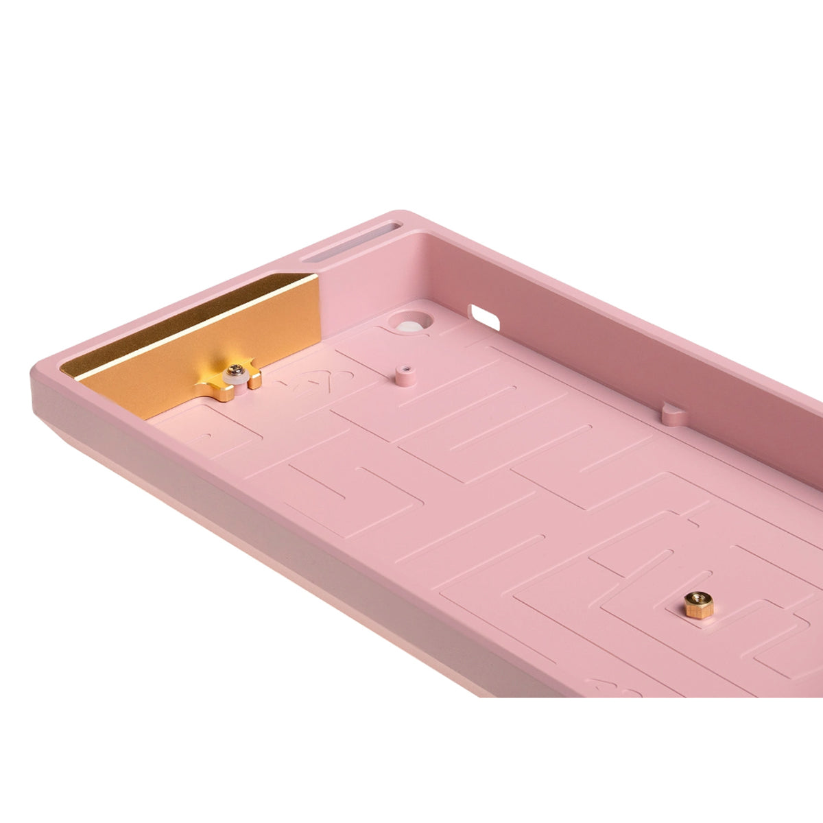 Wooting Alumaze60 Universal Aluminium 60% Keyboard Case - Blossom Pink