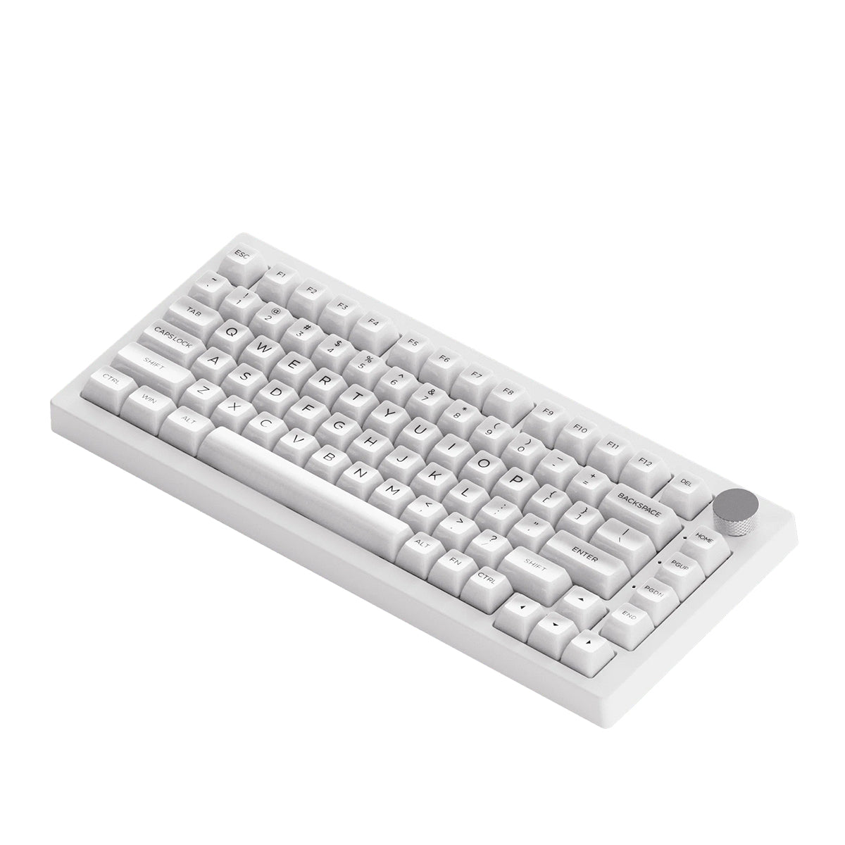 Akko 5075B Plus ASA 75% RGB Wireless Mechanical Keyboard Piano Pro Switch - White