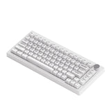 Akko 5075B Plus ASA 75% RGB Wireless Mechanical Keyboard Piano Pro Switch - White