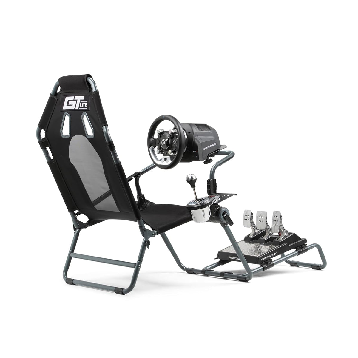 Next Level Racing NLR-S021GR GT Lite Racing Simulator Cockpit - Carbon Grey