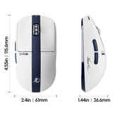 Pulsar X2 CrazyLight Wireless Gaming Mouse - Bruce Lee 85th Anniversary Edition