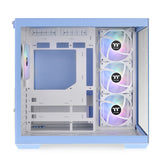 Thermaltake View 380 Tempered Glass ARGB Mid Tower Case - Hydrangea Blue Edition