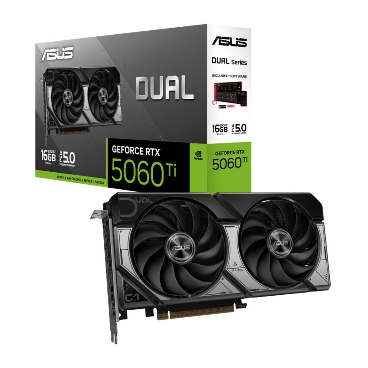 ASUS GeForce RTX 5060 Ti DUAL 16GB Graphics Card