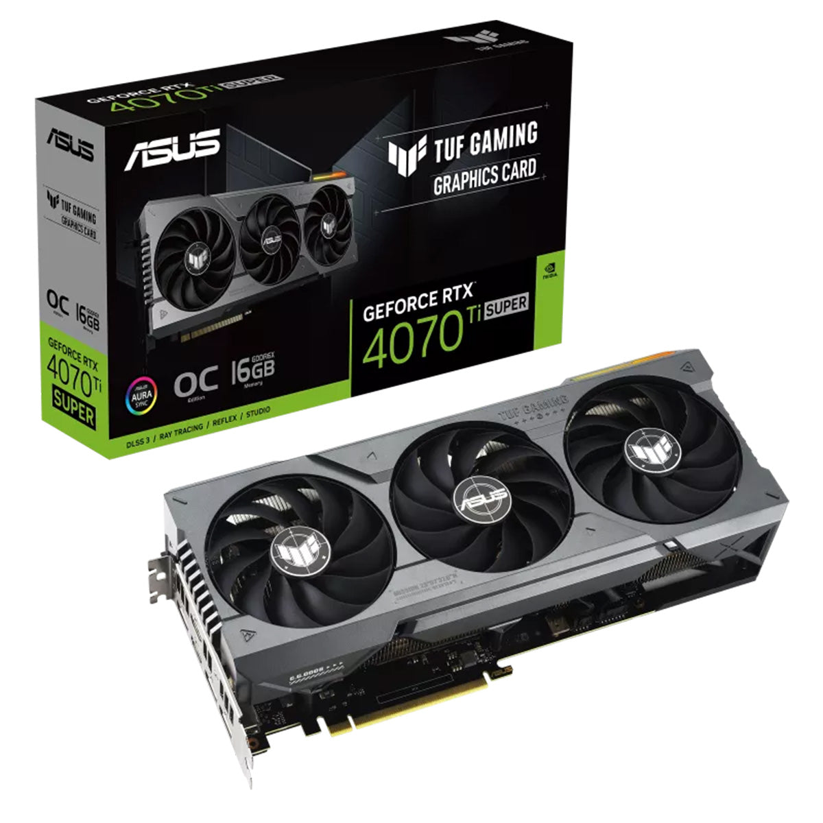 ASUS GeForce RTX 4070 Ti SUPER TUF Gaming OC 16GB Graphics Card