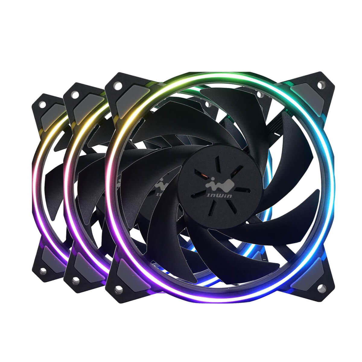 Inwin Sirius Loop ASL120 120mm RGB Fan - Triple Pack