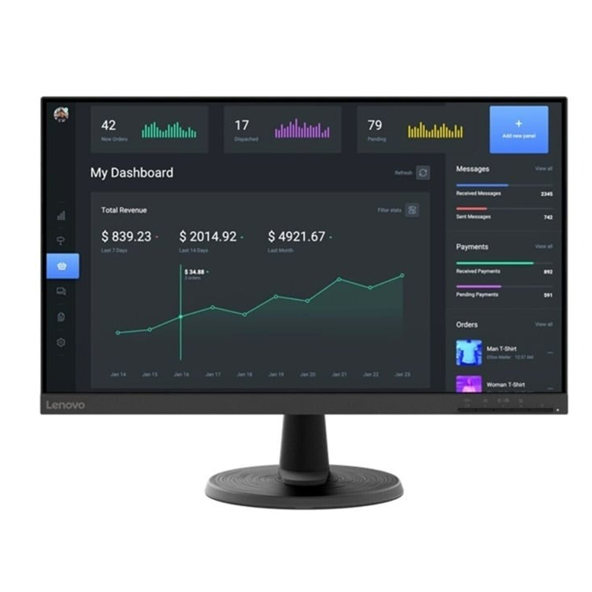 Lenovo C24-40 24" FHD VA Monitor