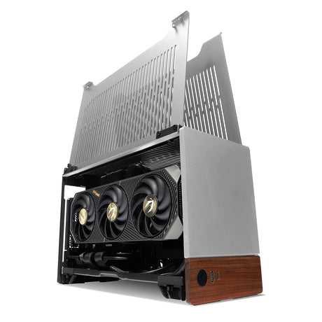 Atomic AMP RTX 5070 Ryzen 7 9700X Gaming PC - Silver