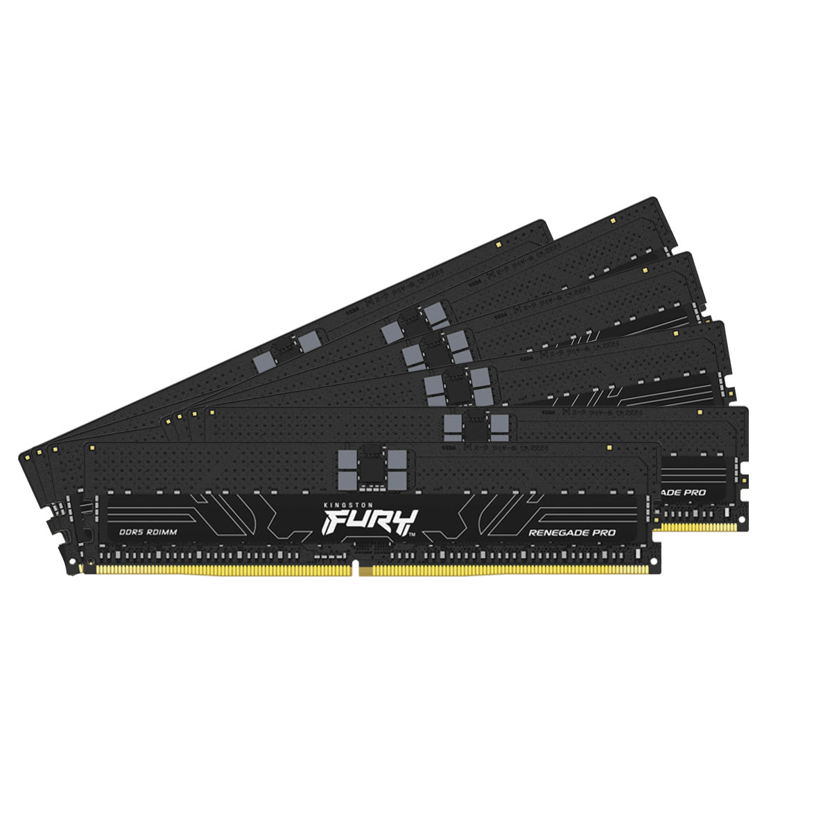 Kingston FURY Renegade Pro 128GB (8x16GB) DDR5-6000 CL32 ECC Registered Memory (KF560R32RBK8-128)