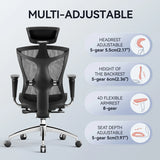 Sihoo V1 Ergonomic Office Chair - Black