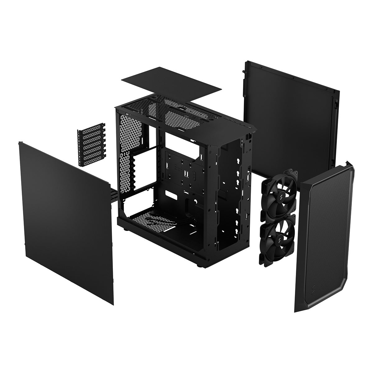 Fractal Design Focus 2 Black Solid