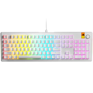 Glorious GMMK 3 HE 100% Wired Mechanical Keyboard Fox HE Linear Switch - White