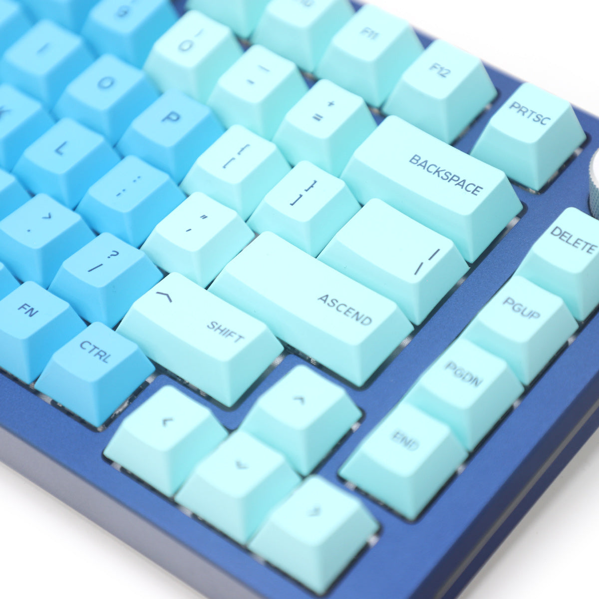 Glorious GMMK Pro 75% Custom Mechanical Keyboard Linear Switch - Stone Ocean