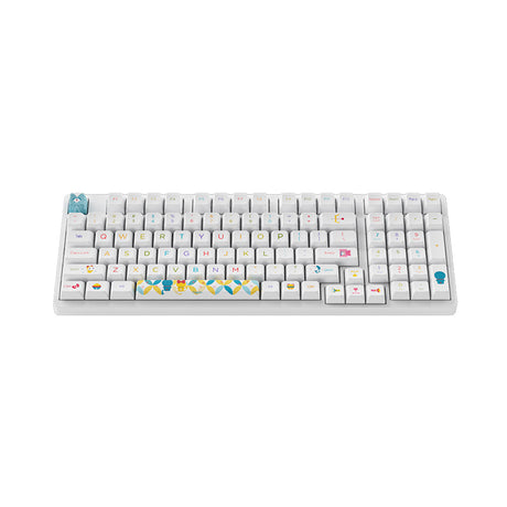 Akko 3098B Doraemon Rainbow Hot-Swappable Wireless RGB Keyboard CS Jelly Pink Switch