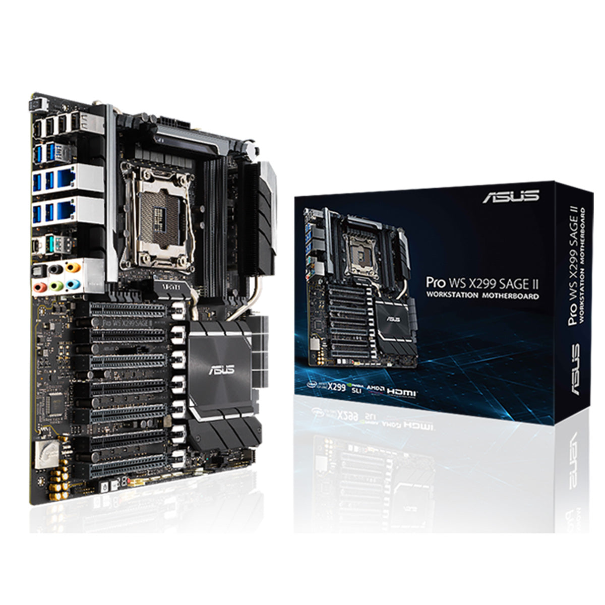 Intel i9-10940X ASUS X299 SAGE II Workstation Combo