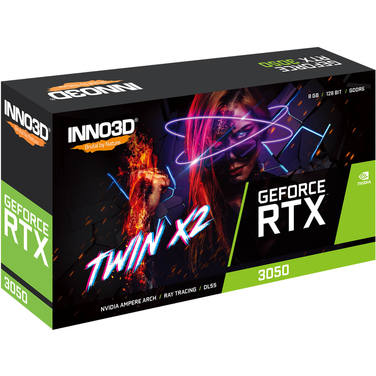 INNO3D GeForce RTX 3050 TWIN X2 V2 6GB Graphics Card